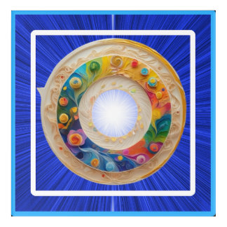 Eternal Radiance: A Symphony of Colors Acrylic Print