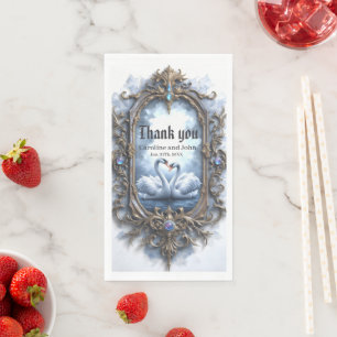 Eternal Reflection – The Swanheart Union. Paper Guest Towels