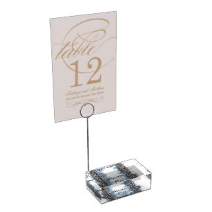 Eternal Reflection – The Swanheart Union. Place Card Holder