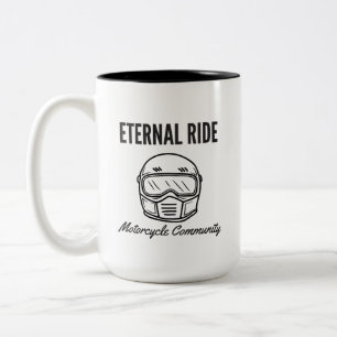 Eternal Ride shirt Two-Tone Coffee Mug