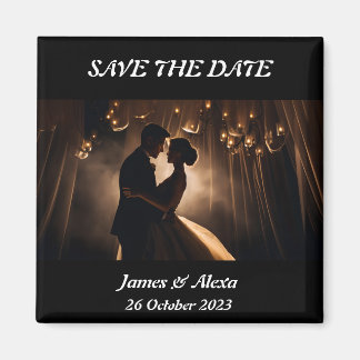 Eternal Romance Save The Date Magnet