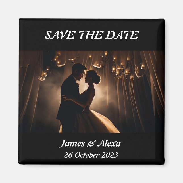 Eternal Romance Save The Date Magnet (Front)