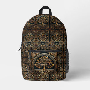 Eternal Roots Tree of Life  Printed Backpack