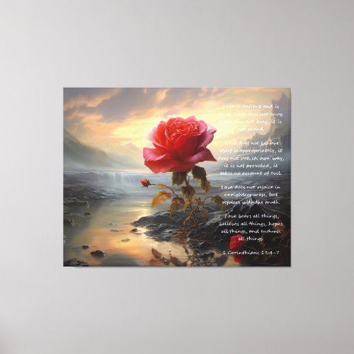 Eternal Rose Canvas Print