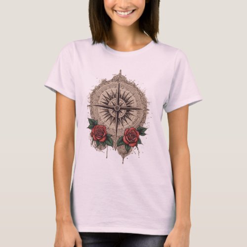 Eternal Roses Navigate Your Style with Tattoo_Ins T_Shirt