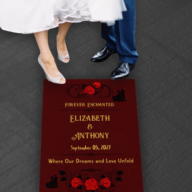 Eternal Roses Wedding Floor Decals (Creator Uploaded)