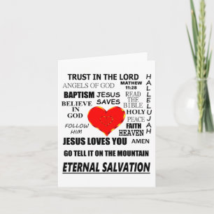 Eternal Salvation Card