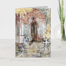 Eternal silence Folded Greeting Card