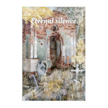 Eternal silence in the cemetery 