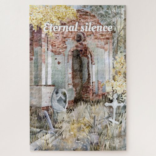 Eternal silence in the cemetery Puzzle