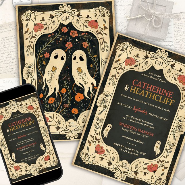 Eternal Soulmates | Tarot Wedding Invitation (Creator Uploaded)