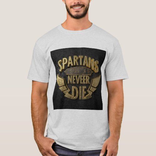 Eternal Spartans The Unyielding Spirit T_Shirt