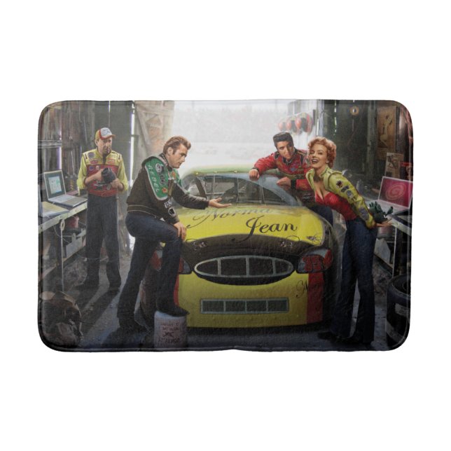 Eternal Speedway 2 Bath Mat (Front)