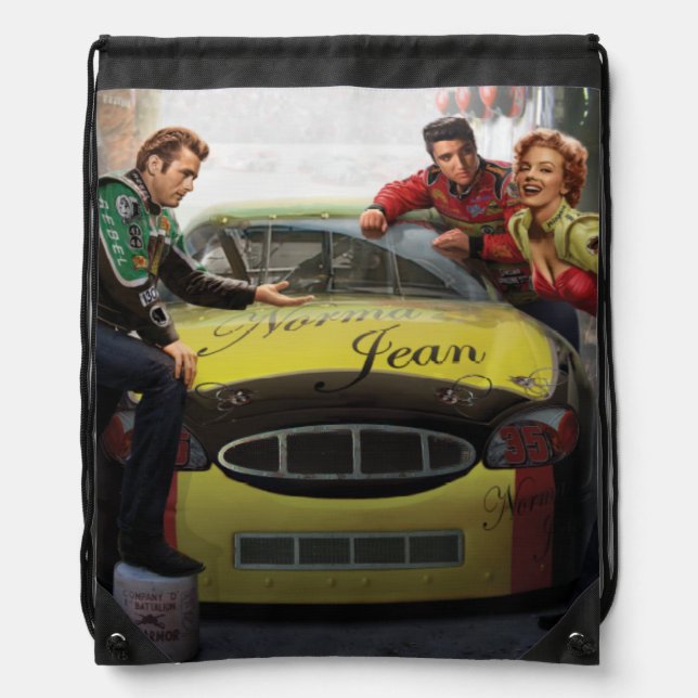 Eternal Speedway 2 Drawstring Bag (Front)