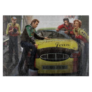 Eternal Speedway Cutting Board