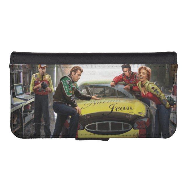 Eternal Speedway iPhone Wallet Case (Front (Horizontal))