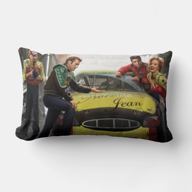 Eternal Speedway Lumbar Pillow (Front)