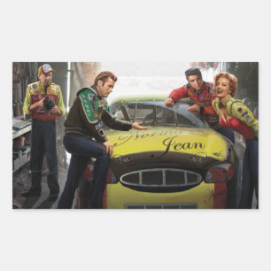 Eternal Speedway Rectangular Sticker