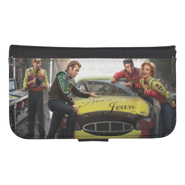 Eternal Speedway Samsung Galaxy Wallet Case (Front (Horizontal))