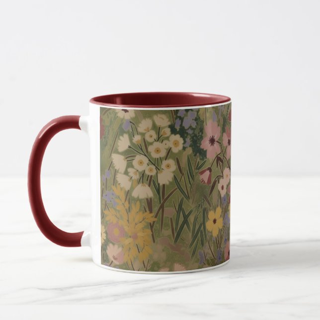 Eternal Spring Bloom Mug (Left)