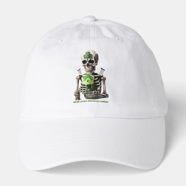 Eternal Stout Skeleton Graphic Tee | Mischievous Hat (Front)