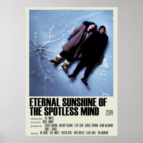 Eternal Sunshine of the Spotless Mind Alternative  Poster