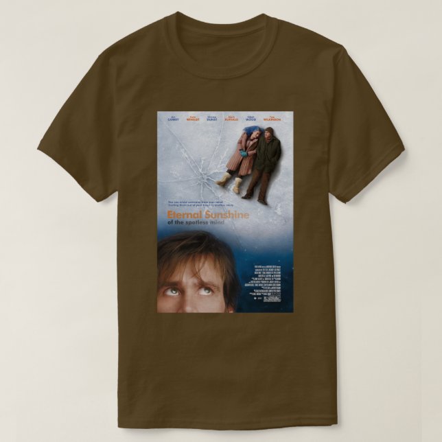 Eternal Sunshine of the Spotless Mind Movie Poster T-Shirt (Design Front)