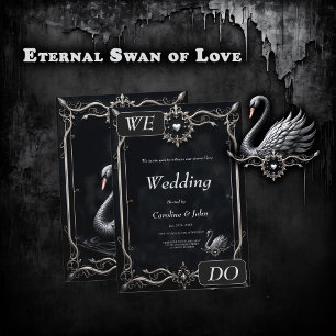 Eternal Swan of Love, Forever Begins Here. Invitation