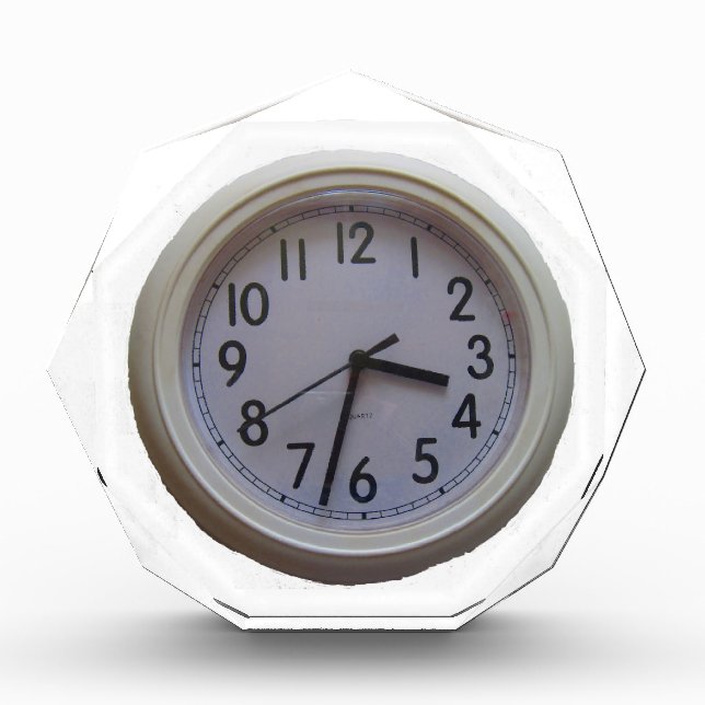 Eternal Time Wall Clock Award (Front)