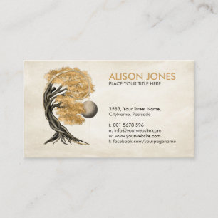 Eternal Transformation - Bonsai Butterfly Spirit Business Card
