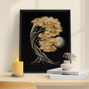 Eternal Transformation - Bonsai Butterfly Spirit Poster