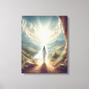 Eternal Triumph Through Heaven's Gate Canvas Print