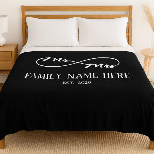 Eternal Us – Mr & Mrs Fleece Blanket
