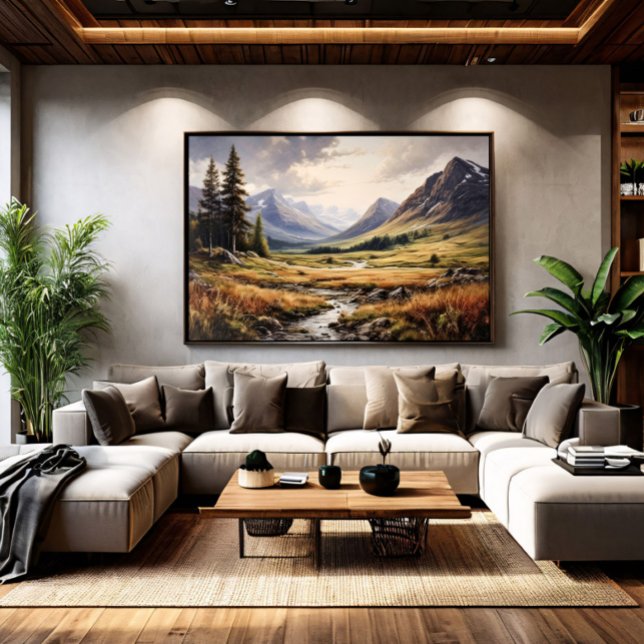 Eternal Valley Canvas Print (Creator Uploaded)