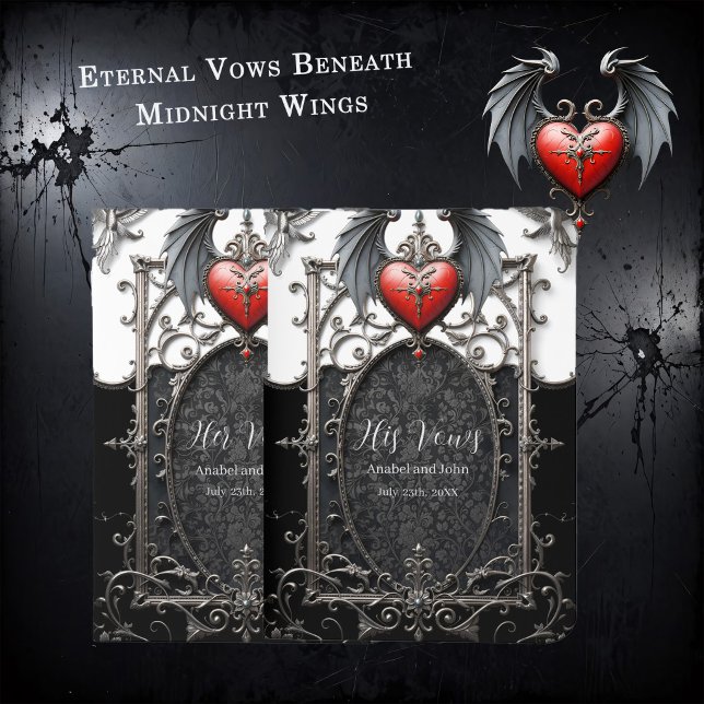 Eternal Vows Beneath Midnight Wings.  Foil Vow Books (Creator Uploaded)