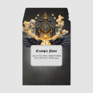 Eternal Witnesses – Clock of Crimson Fate.  Envelope Mailers