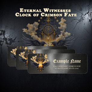 Eternal Witnesses – Clock of Crimson Fate. Label