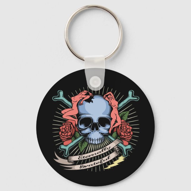 Eternally Grateful Keychain (Front)