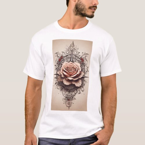 EternalRose T_Shirts Where Art and Spirituality M T_Shirt