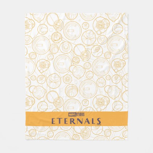Eternals Astrometry Pattern Fleece Blanket