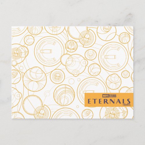 Eternals Astrometry Pattern Postcard