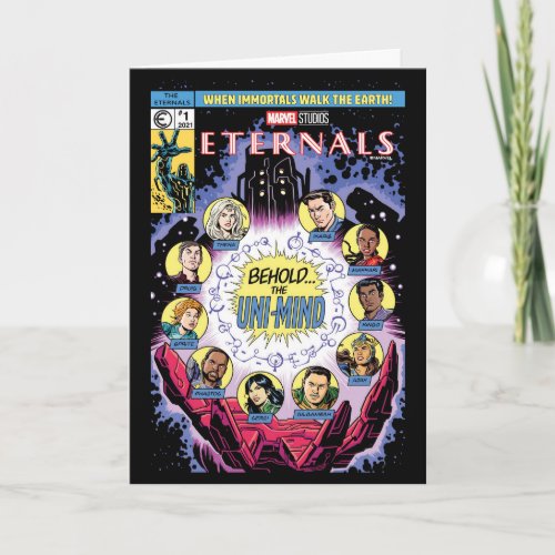 Eternals Classic Comic Book Cover Homage Card