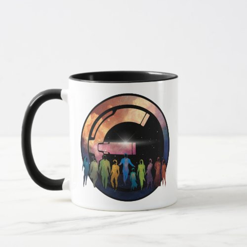 Eternals Galaxy Watercolor Badge Mug