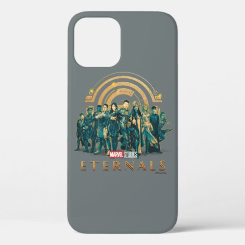 Eternals Group Painted Illustration iPhone 12 Case