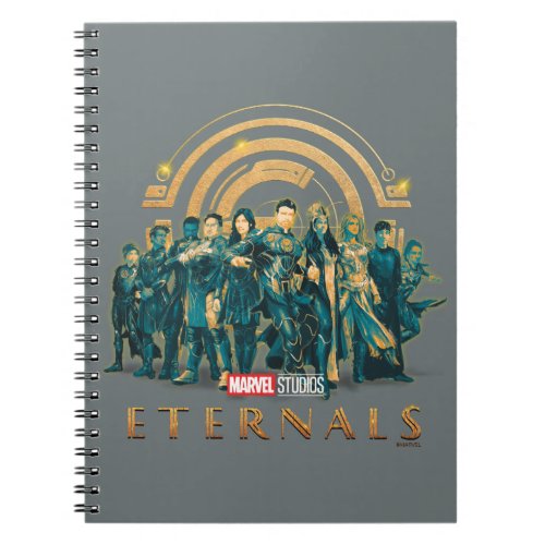 Eternals Group Painted Illustration Notebook