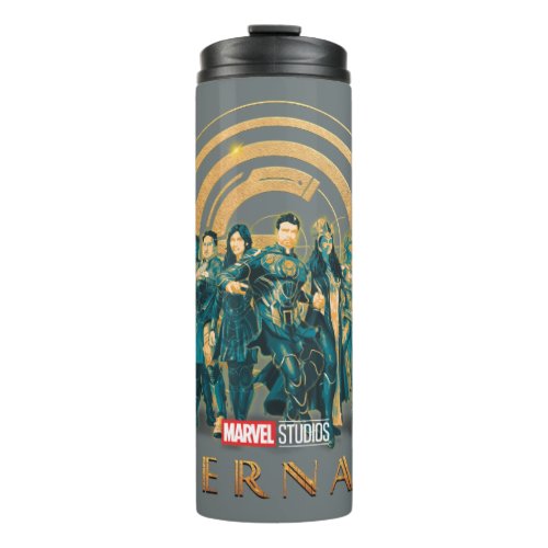 Eternals Group Painted Illustration Thermal Tumbler