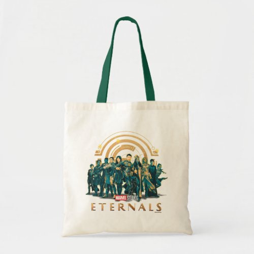 Eternals Group Painted Illustration Tote Bag