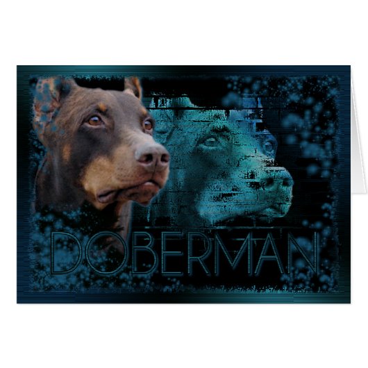 Eternity - Doberman Cards (Front Horizontal)