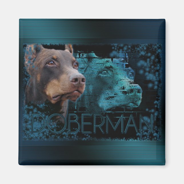 Eternity - Doberman Magnet (Front)