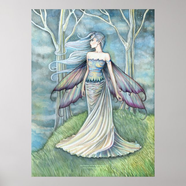 Eternity Fairy Art Print Poster by Molly Harrison (Front)